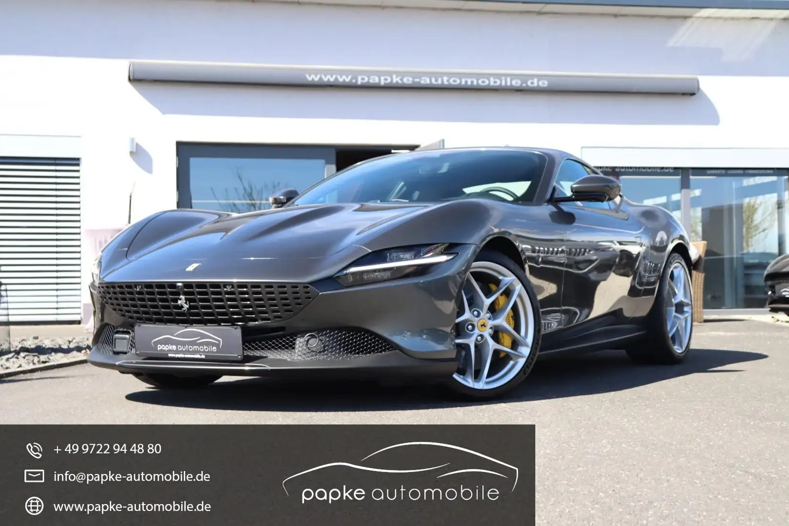 Ferrari Roma 3.9 V8 Coupe ++GARANTIE+MATRIX+SCM+1.HAND++ Szürke - 1