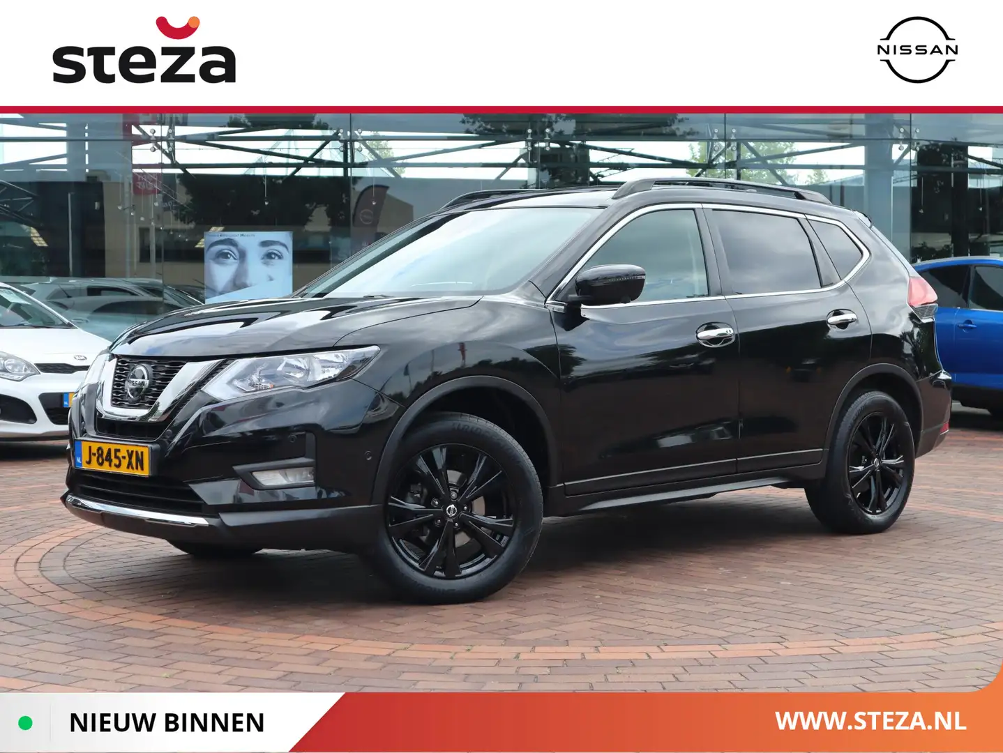 Nissan X-Trail 1.3 DIG-T N-Tec Automaat / Navigatie / Schuif/kant Zwart - 1