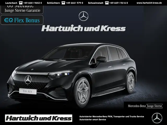 Mercedes-Benz EQS SUV EQS 450 + AMG Line Premium+AHK+HA-Lenkung+Digital-Light+