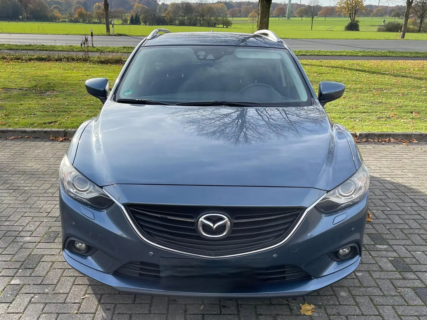 Mazda 6 6  2.2 Kombi SKYACTIV-D Aut. Sports-Line Bleu - 1