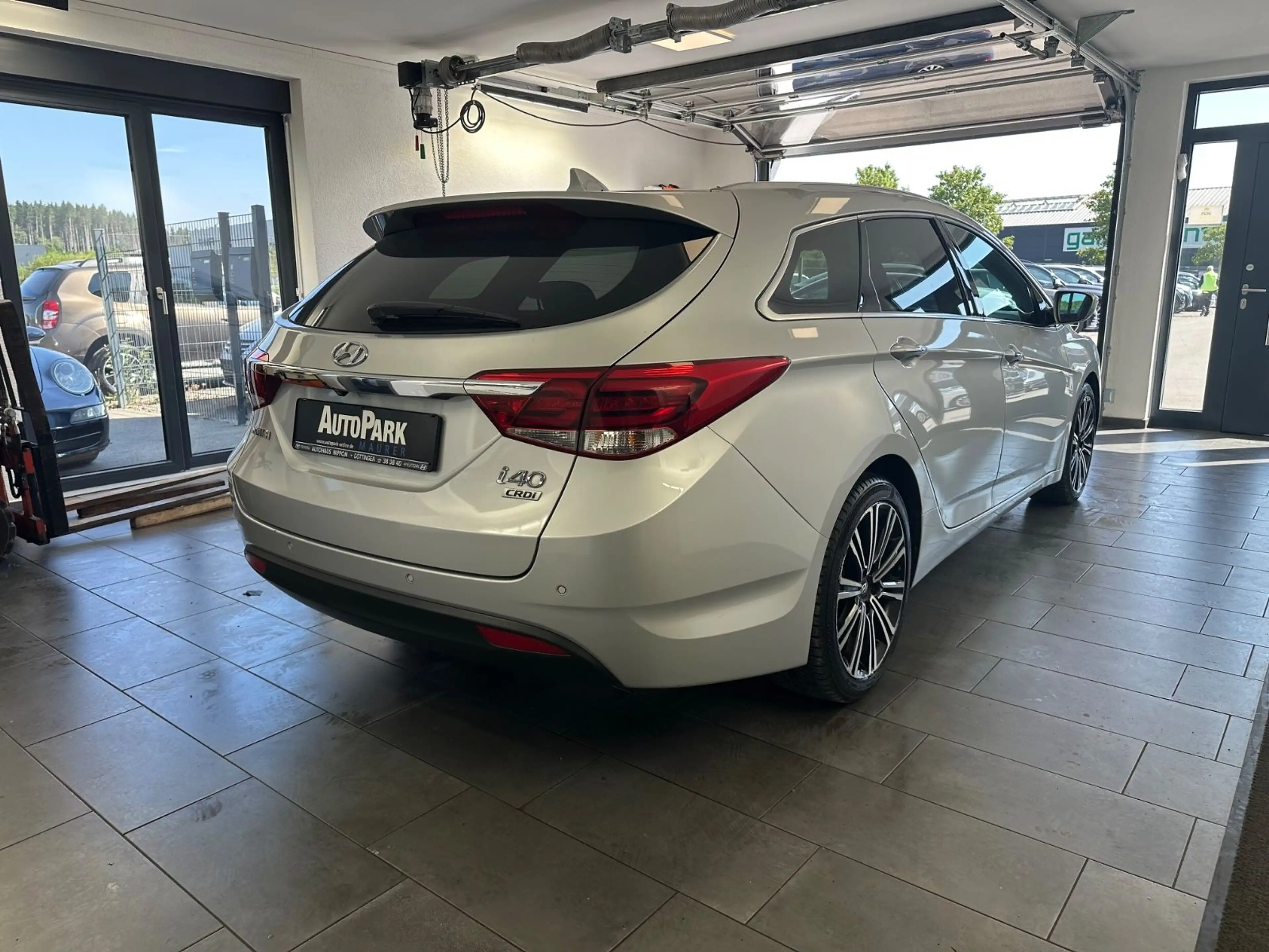 Hyundai i40 cw blue Premium*Leder*SHZ*Xenon*PDC* — photo 5