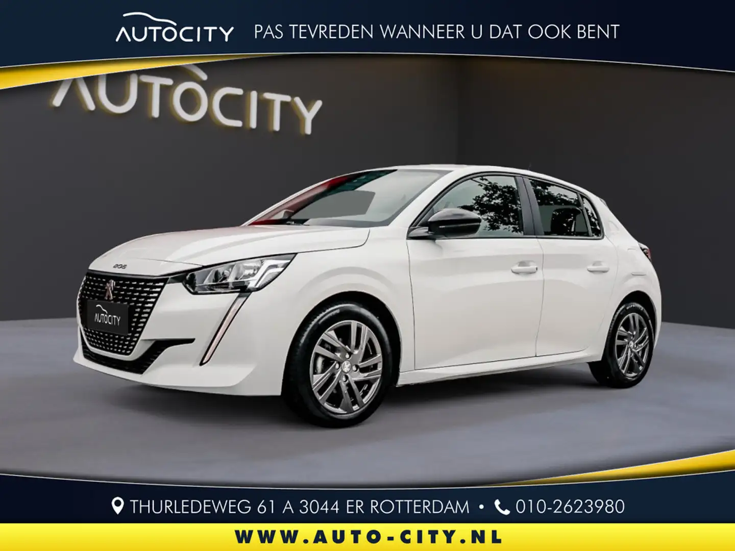Peugeot 208 1.2 PT Active Pack Blanc - 1