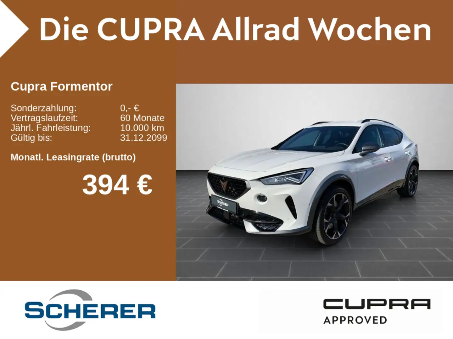 CUPRA Formentor VZ 2.0 TSI DSG 4Drive NAVI TOP VIEW BE Bianco - 1