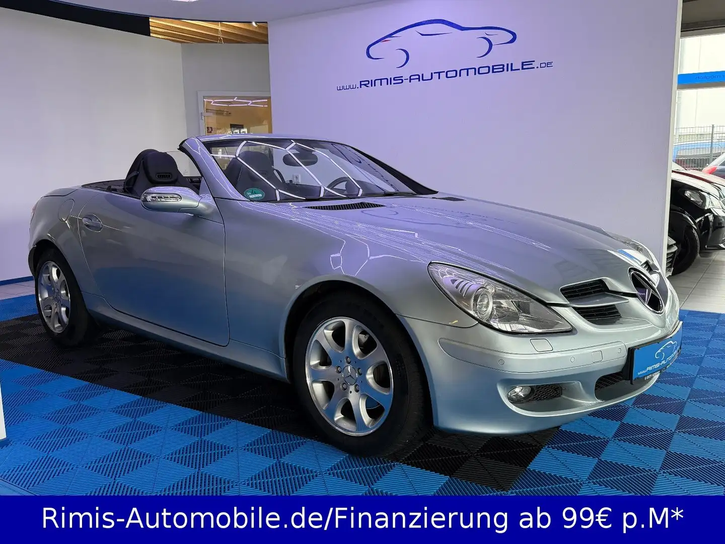 Mercedes-Benz SLK 200 Kompressor Roadster Airscarf Xenon PDC Silber - 2