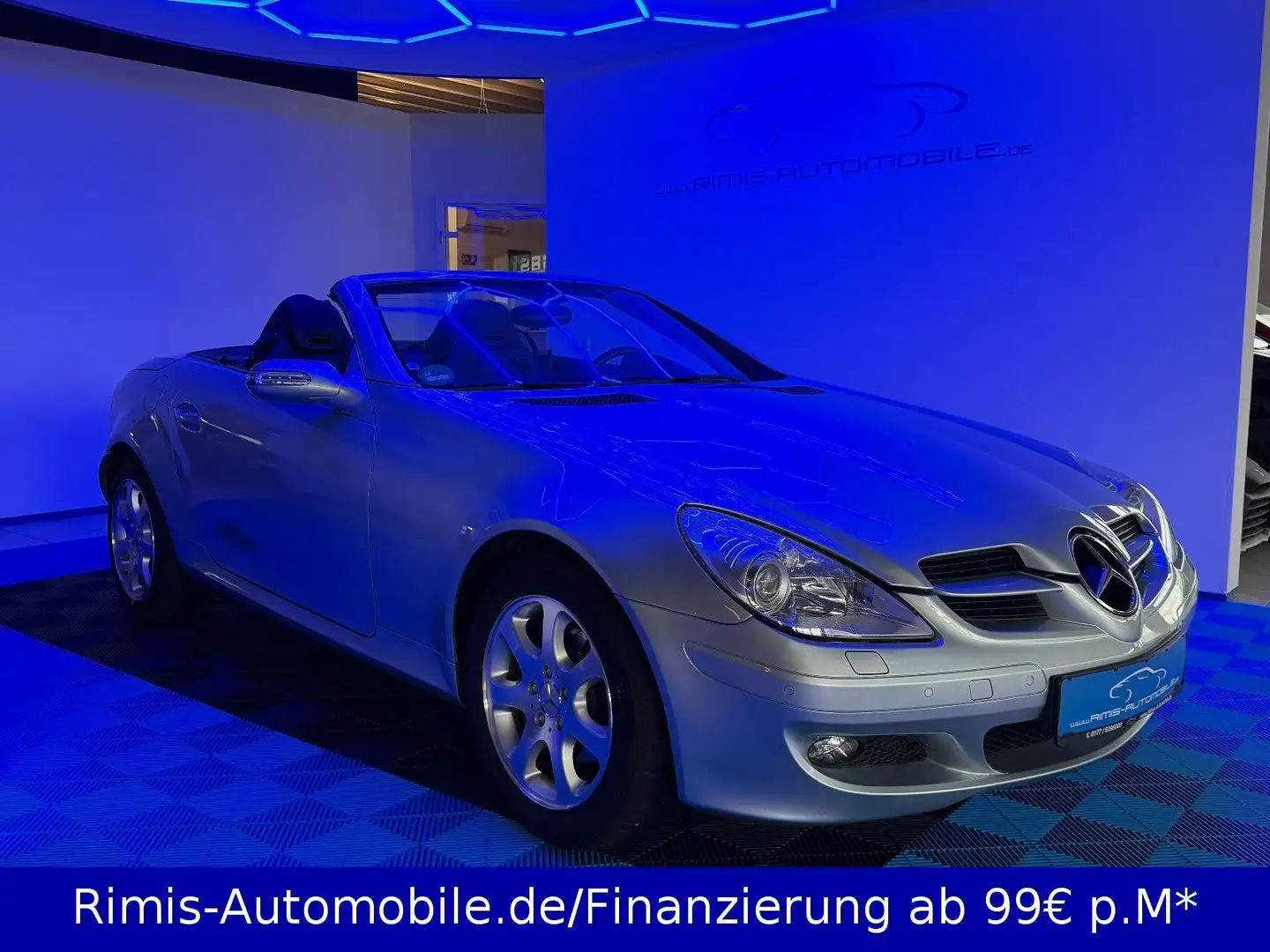 Mercedes-Benz SLK 200 Kompressor Roadster Airscarf Xenon PDC Silber - 1