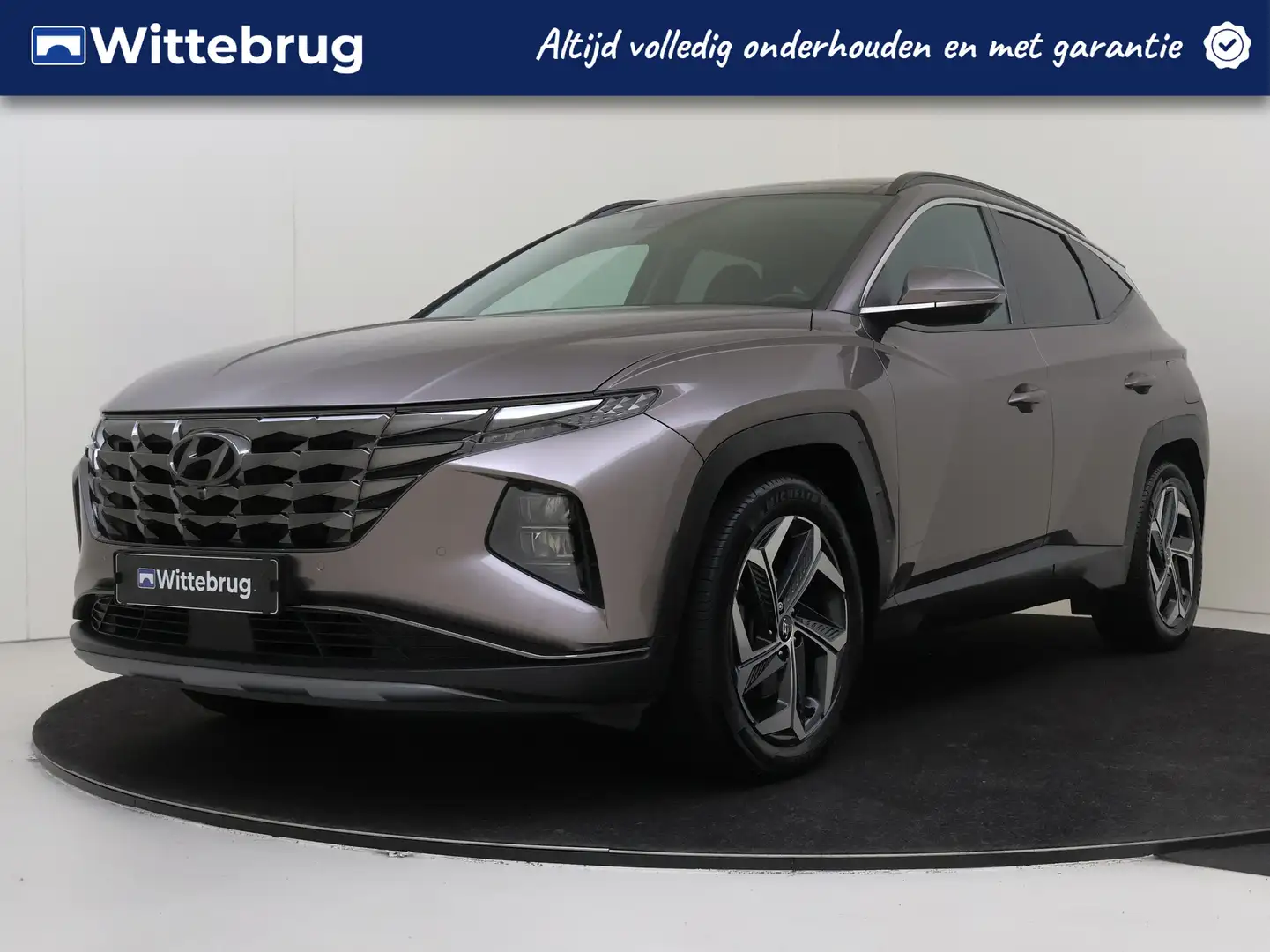 Hyundai TUCSON 1.6 T-GDI HEV Premium Sky | Panoramadak | Leder | Brun - 1