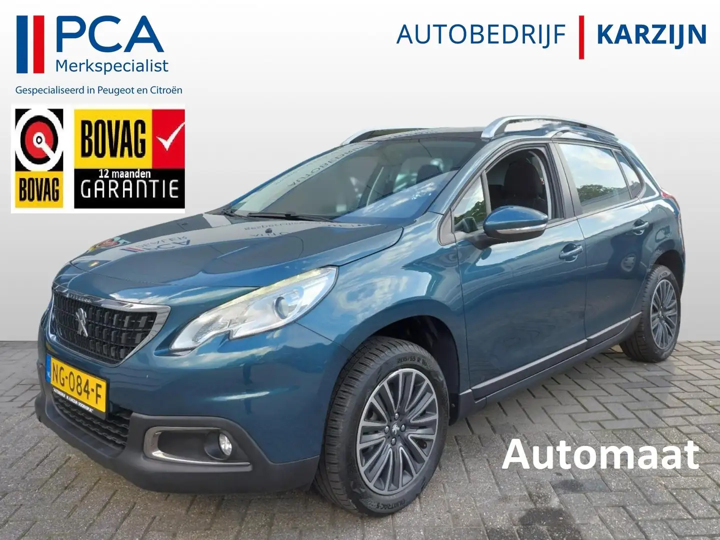 Peugeot 2008 1.2 PureTech Blue Lion Groen - 1