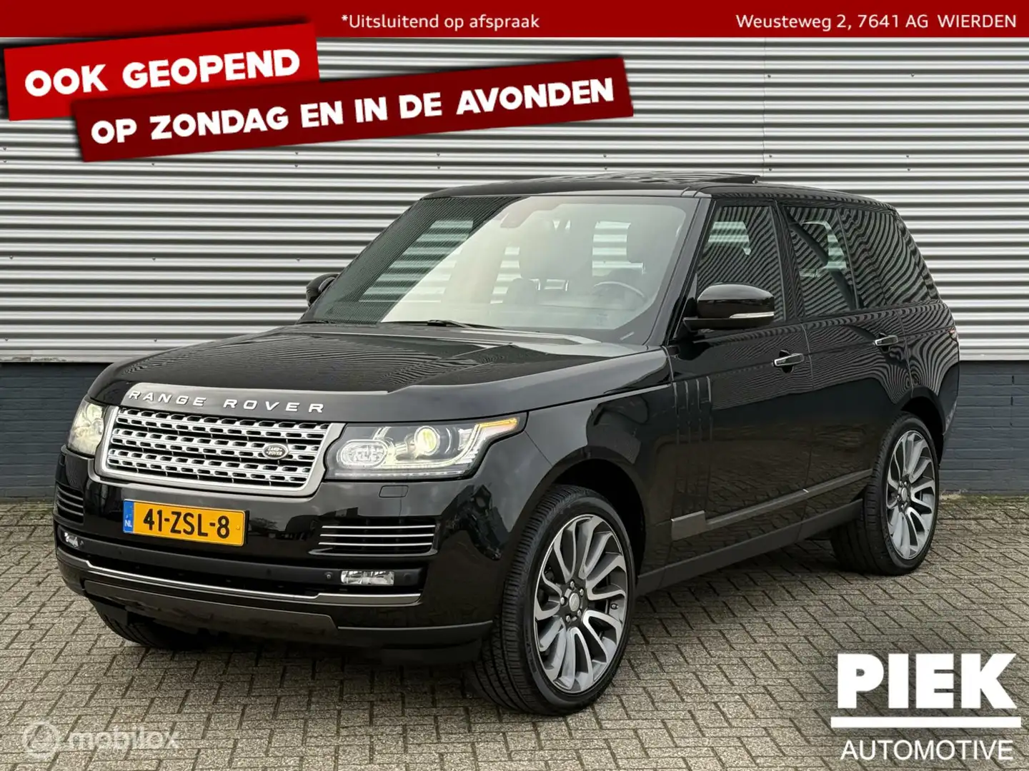 Land Rover Range Rover 5.0 V8 Autobiography TOPSTAAT Black - 1