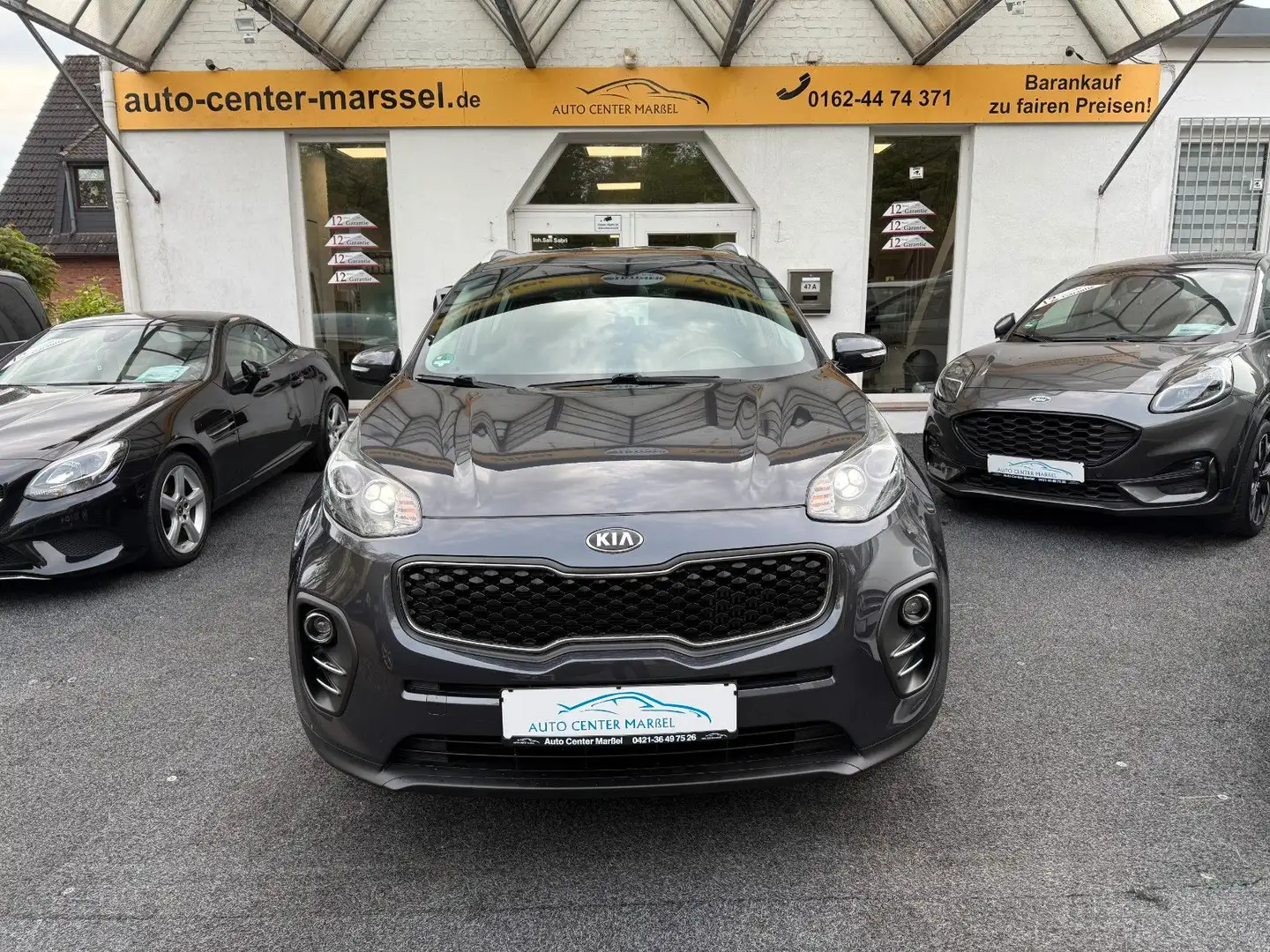 Kia Sportage 2.0 CRDi AWD BIXENON/AHK/PDC/1. HAND Grey - 2
