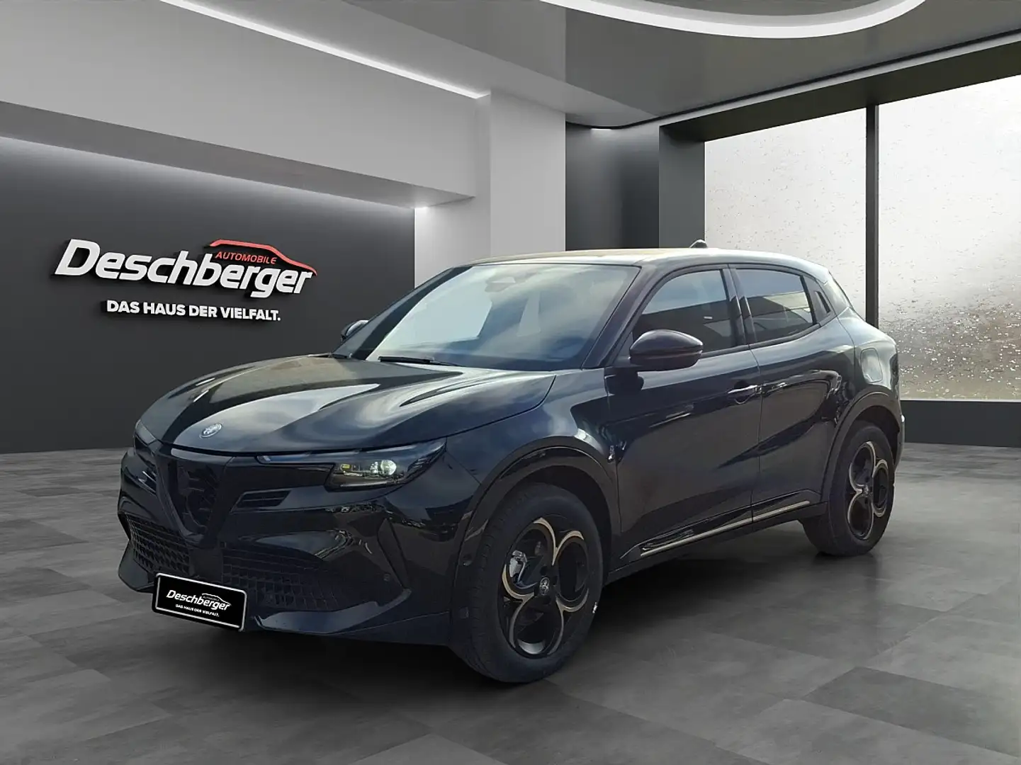 Alfa Romeo Junior Elettrica Batterie 54kWh Intensa Schwarz - 1