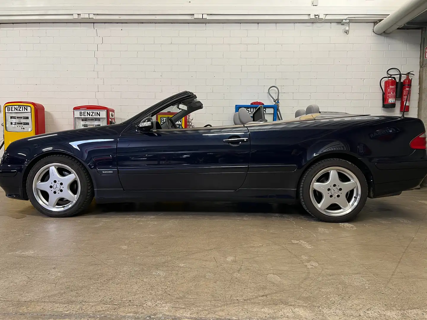 Mercedes-Benz CLK 320 Cabrio Elegance Bleu - 2