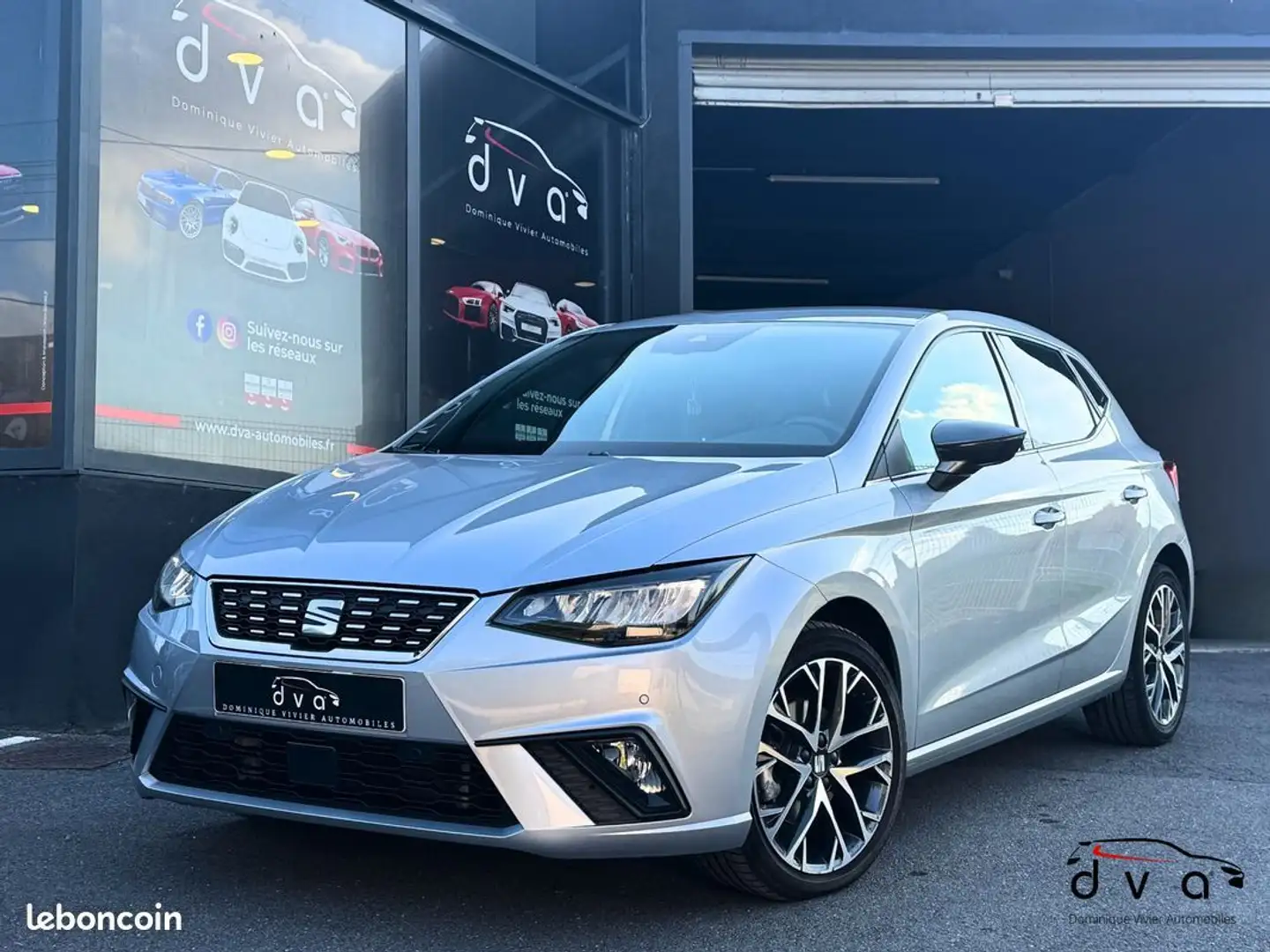 SEAT Ibiza 1.0 TSI 110 ch Xcellence DSG7 Gris - 1
