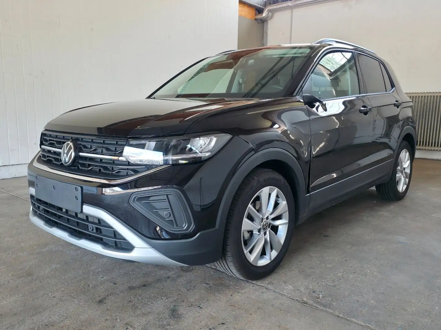 Volkswagen T-Cross 1.0 TSI 85 kW*Life*PDC*AHK*ACC*UNFALL* Noir - 1