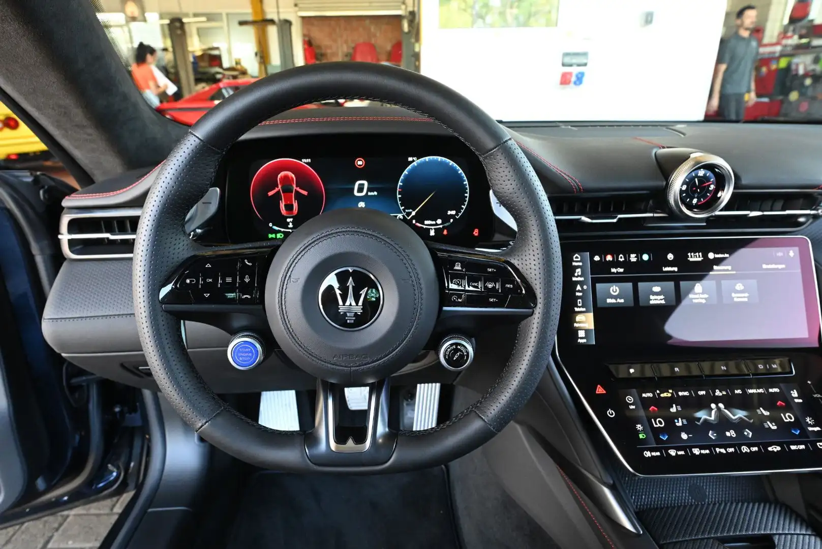 Maserati GranTurismo Trofeo/Neu/Dt./ADAS/Alles&voll!Sonderleasing! Blau - 2