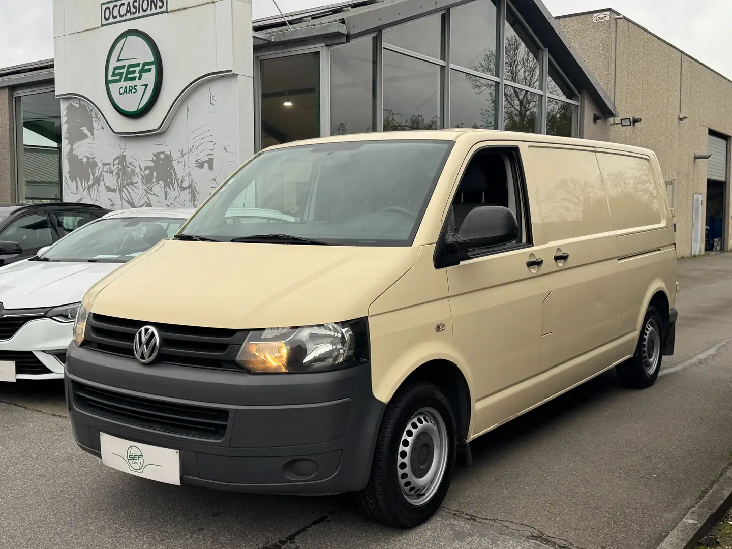 Volkswagen Transporter ** 2.0 ** Long chassis ** Garantie 12 mois ** Beige - 1