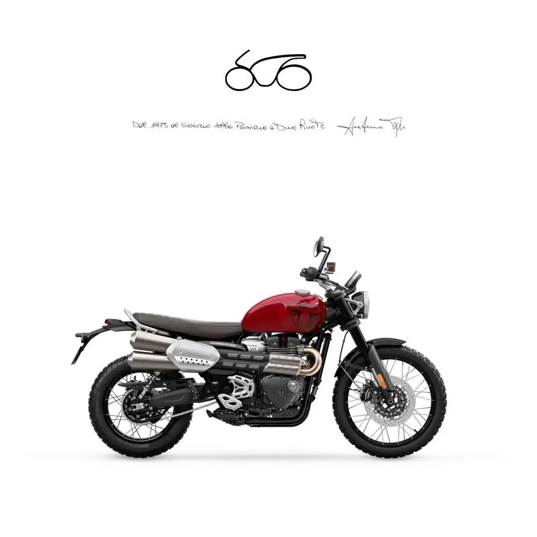 Triumph Scrambler 1200X Roşu - 1