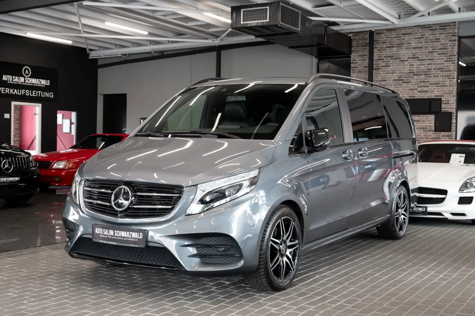 Mercedes-Benz V 250 d LANG EDITION|AMG-LINE|NIGHT|BURMESTER|AHK Grey - 2