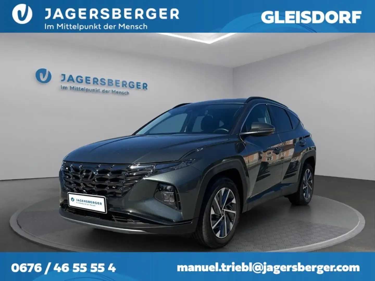 Hyundai TUCSON 1,6 T-GDI 2WD Smart Line Grau - 1