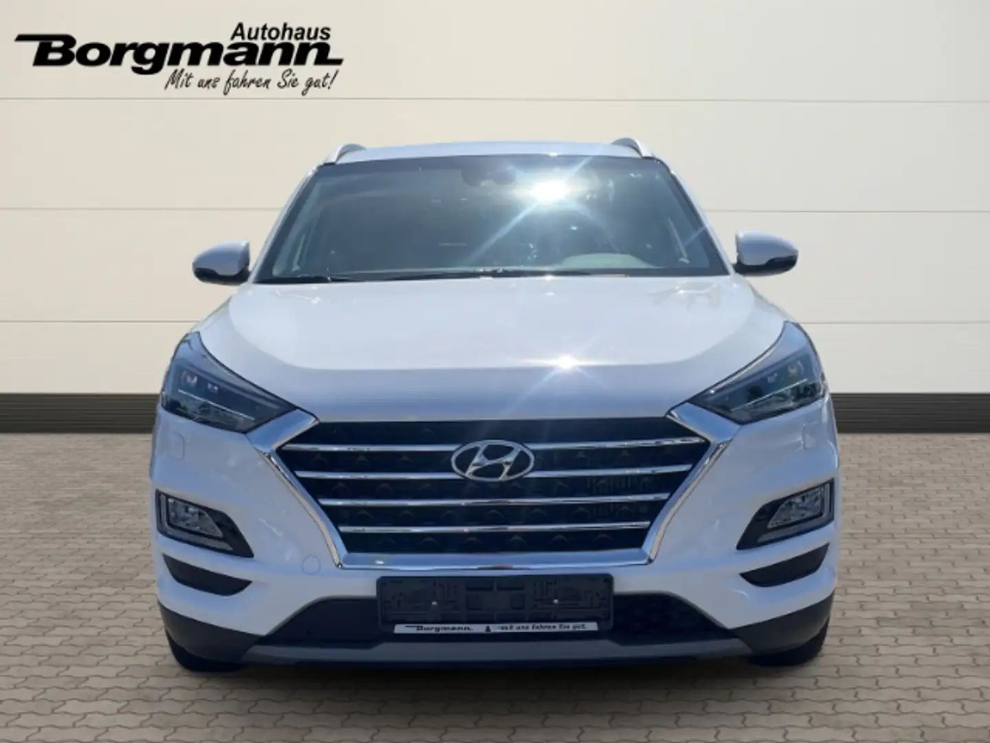 Hyundai TUCSON Premium Mild-Hybrid 2.0 Fahrschule - Pedale Beifah White - 2