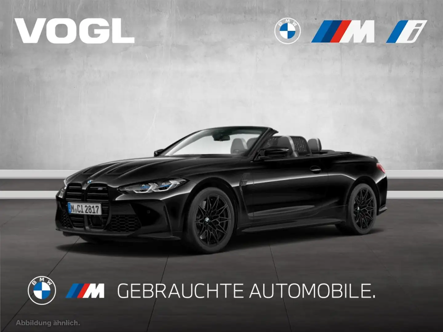 BMW M4 Competition M xDrive Cabrio Noir - 1