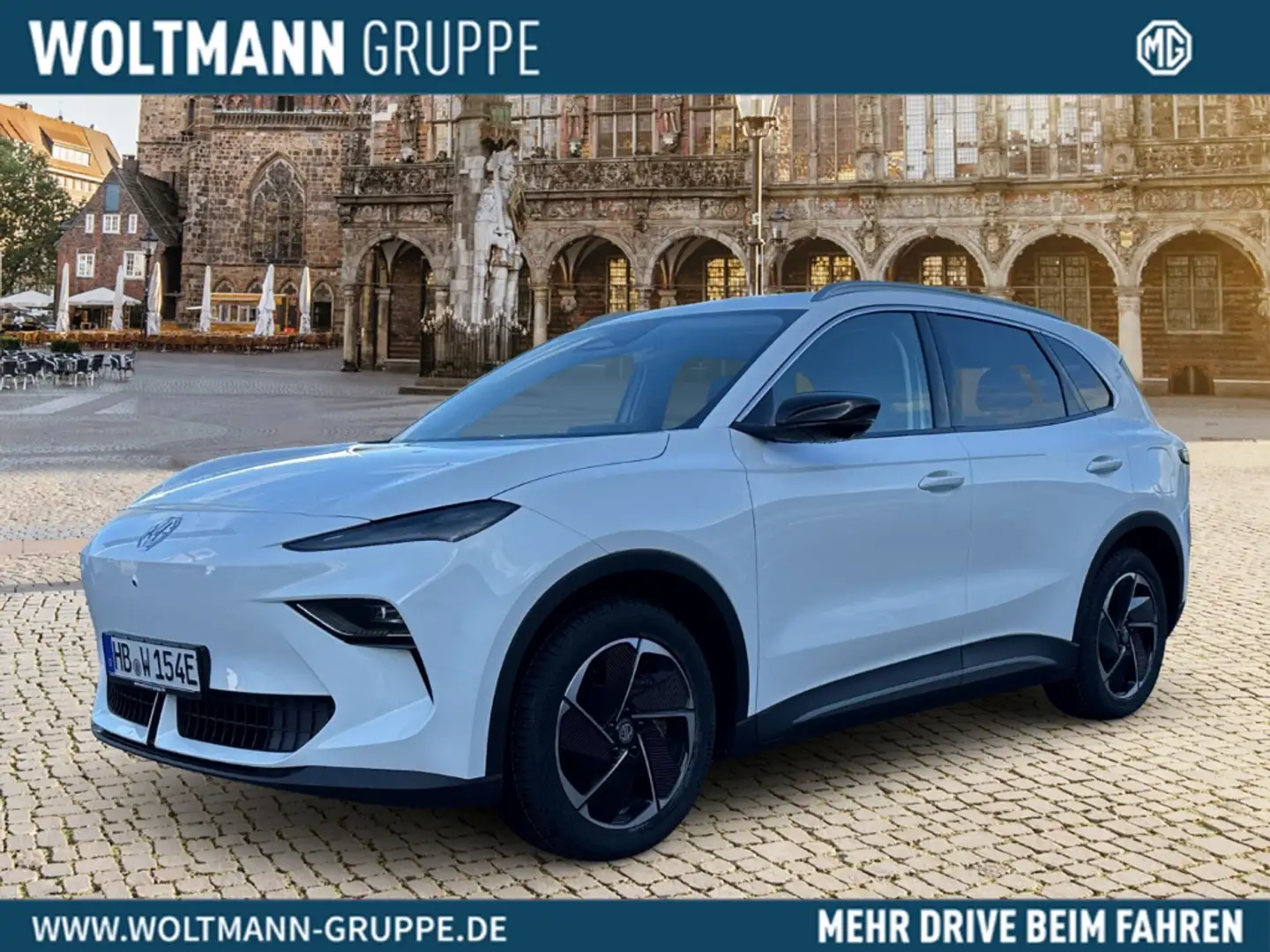 MG MGS5 EV 64 kWh Luxury Long Range Bar/Finanzpreis Wit - 1