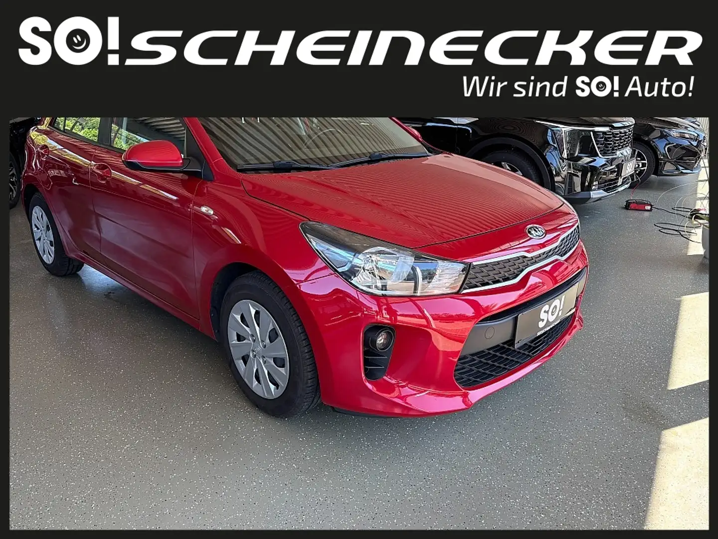 Kia Rio 1,25 MPI Titan ISG Rot - 1