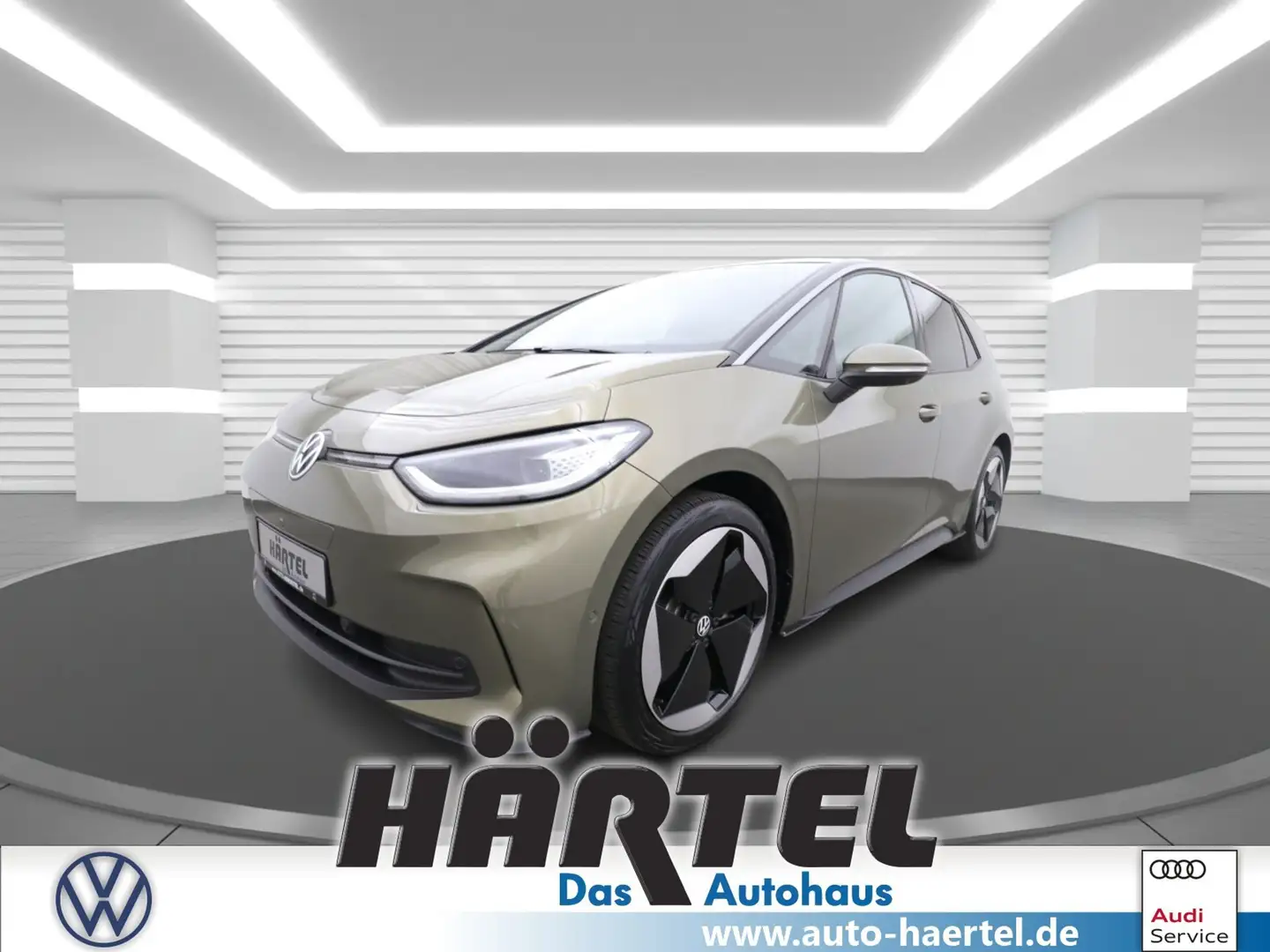 Volkswagen ID.3 PRO S 77 KWH AUTOMATIK (+ACC-RADAR) Bluetooth Grün - 1
