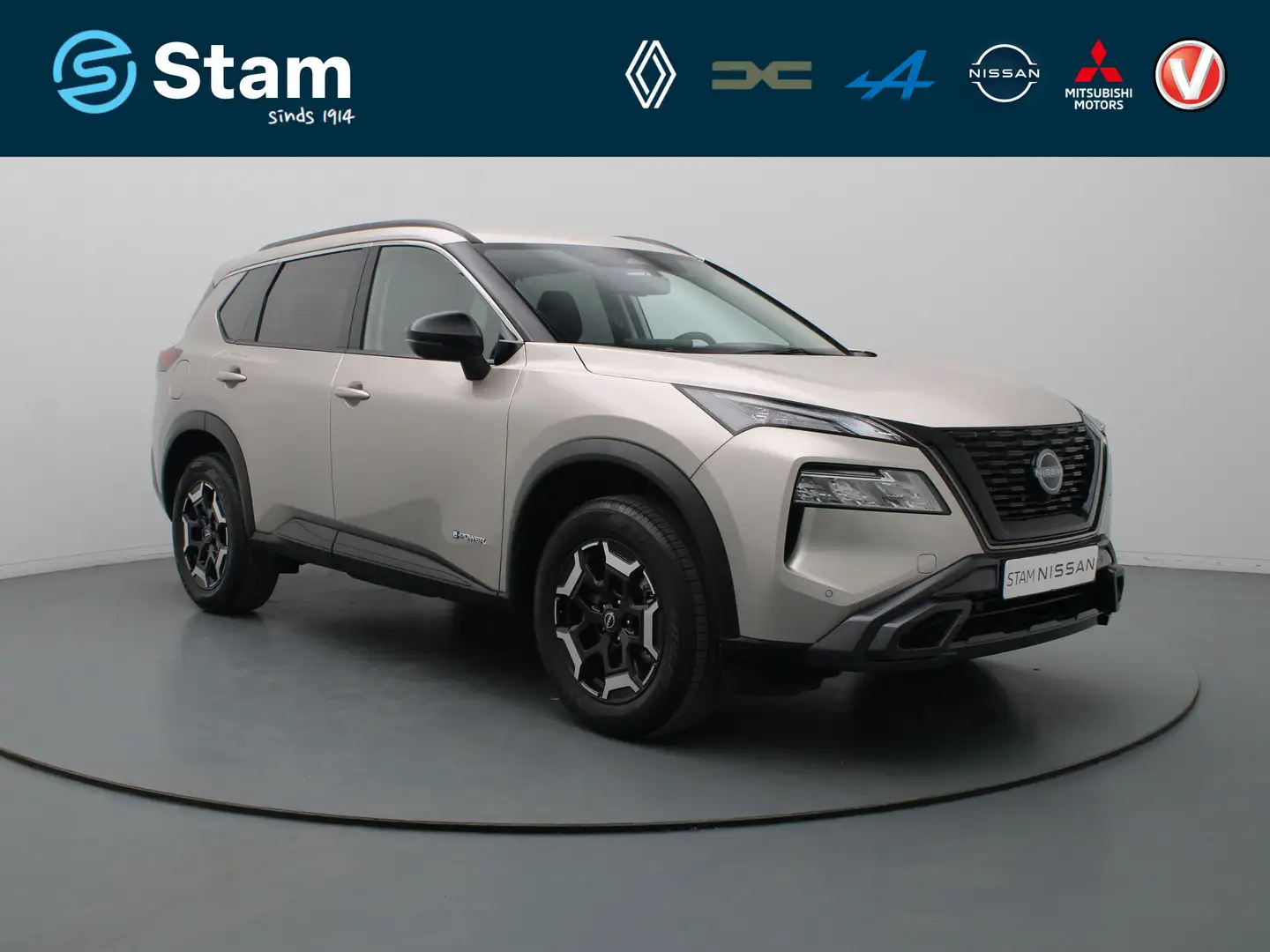 Nissan X-Trail 160pk e-4orce N-Trek 4WD 7p Automaat 360° Camera | Grijs - 1