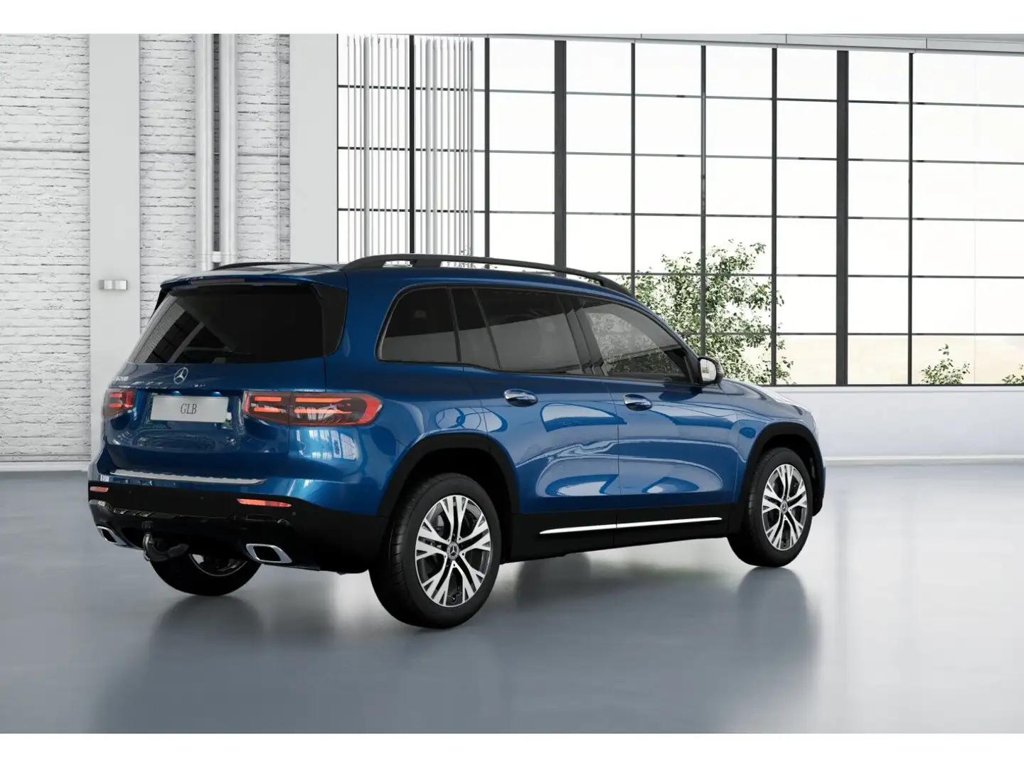 Mercedes-Benz GLB 200 #PANO #AHK #NIGHT #360° #FAHRASSISTENZ-P Blauw - 2