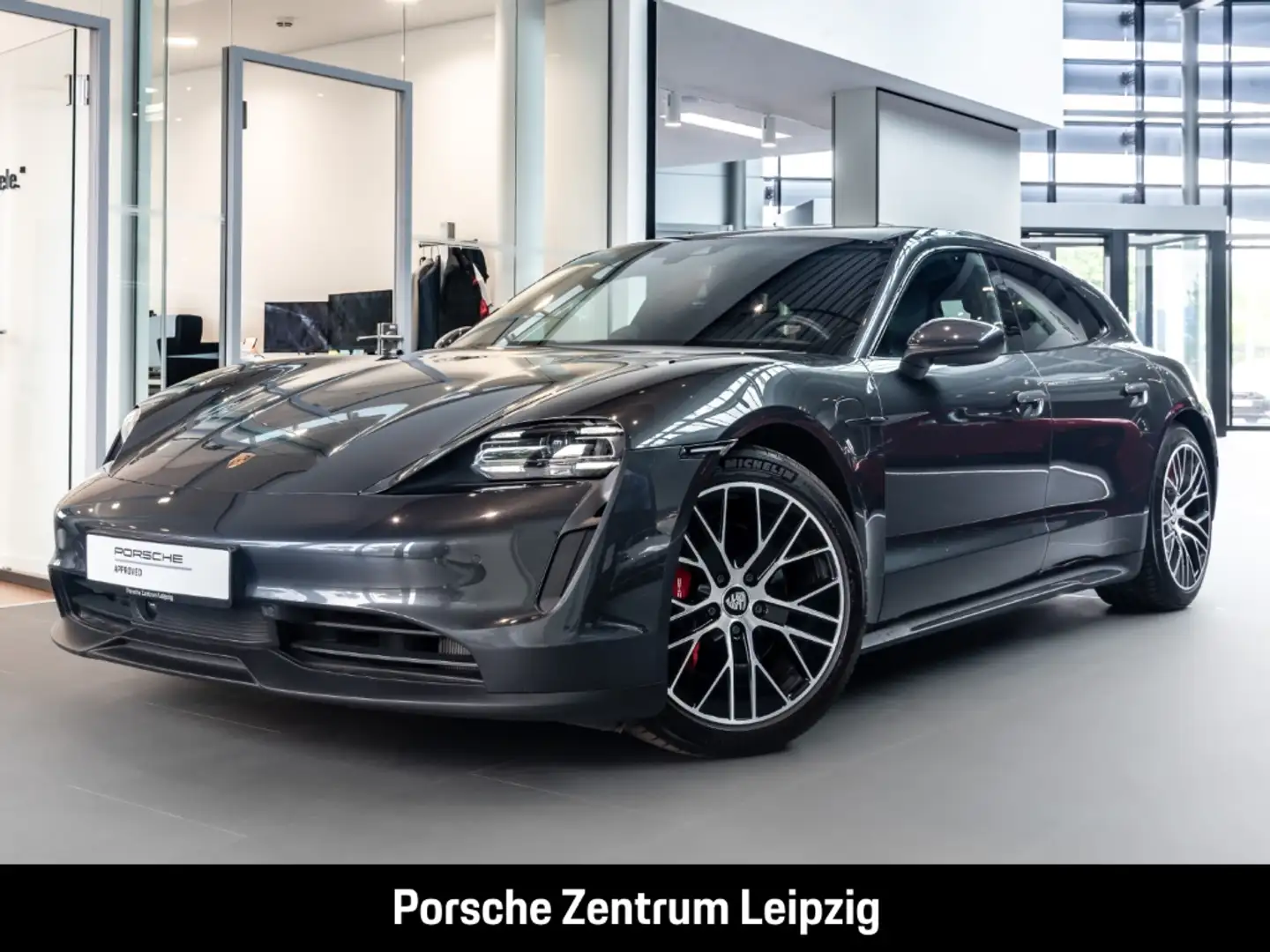Porsche Taycan 4S Sport Turismo InnoDrive Sitzlüftung HA-Lenkung Grau - 1
