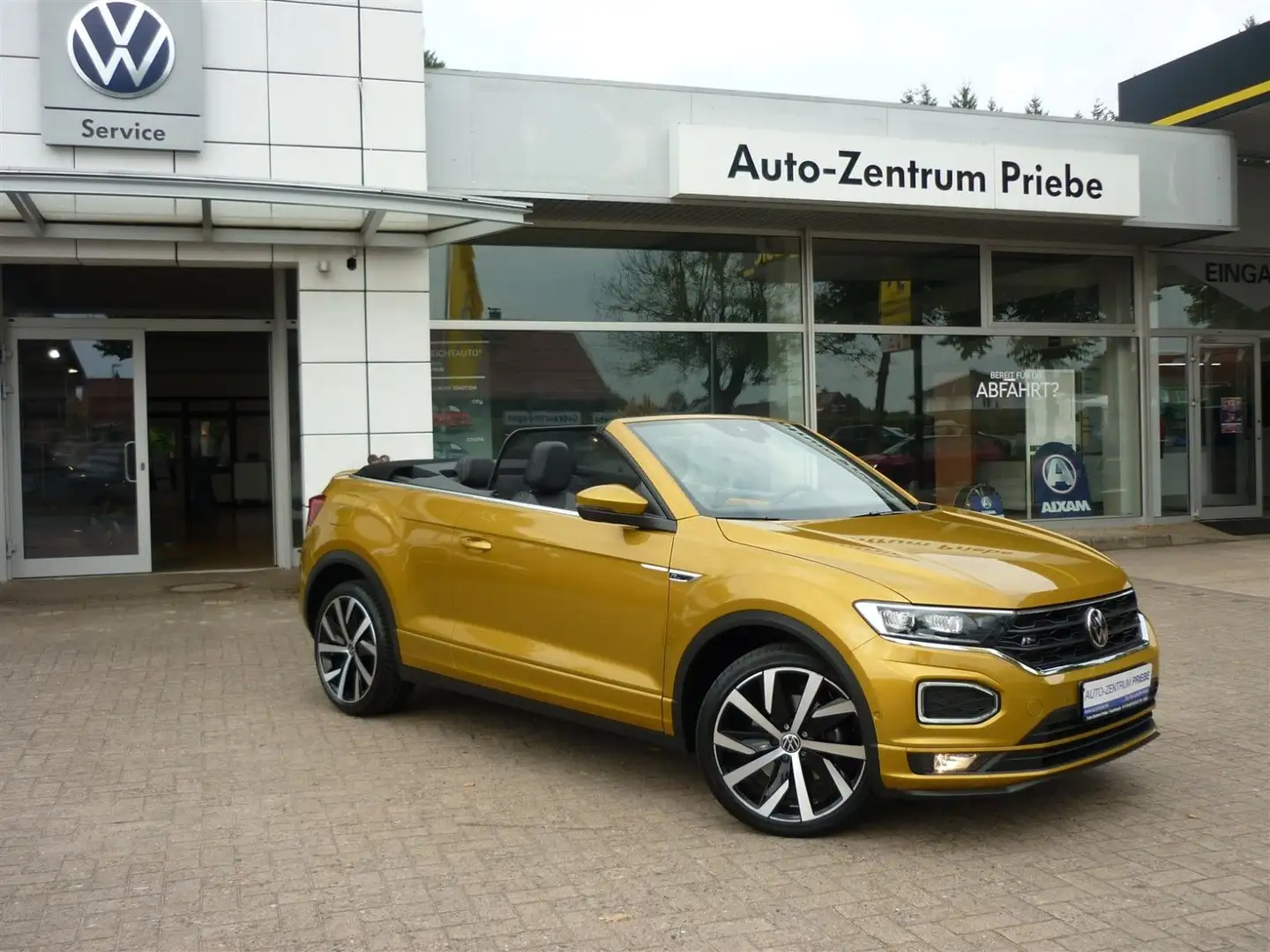 Volkswagen T-Roc Cabriolet R-Line 1,5l TSI DSG+ Navi+ACC Jaune - 1