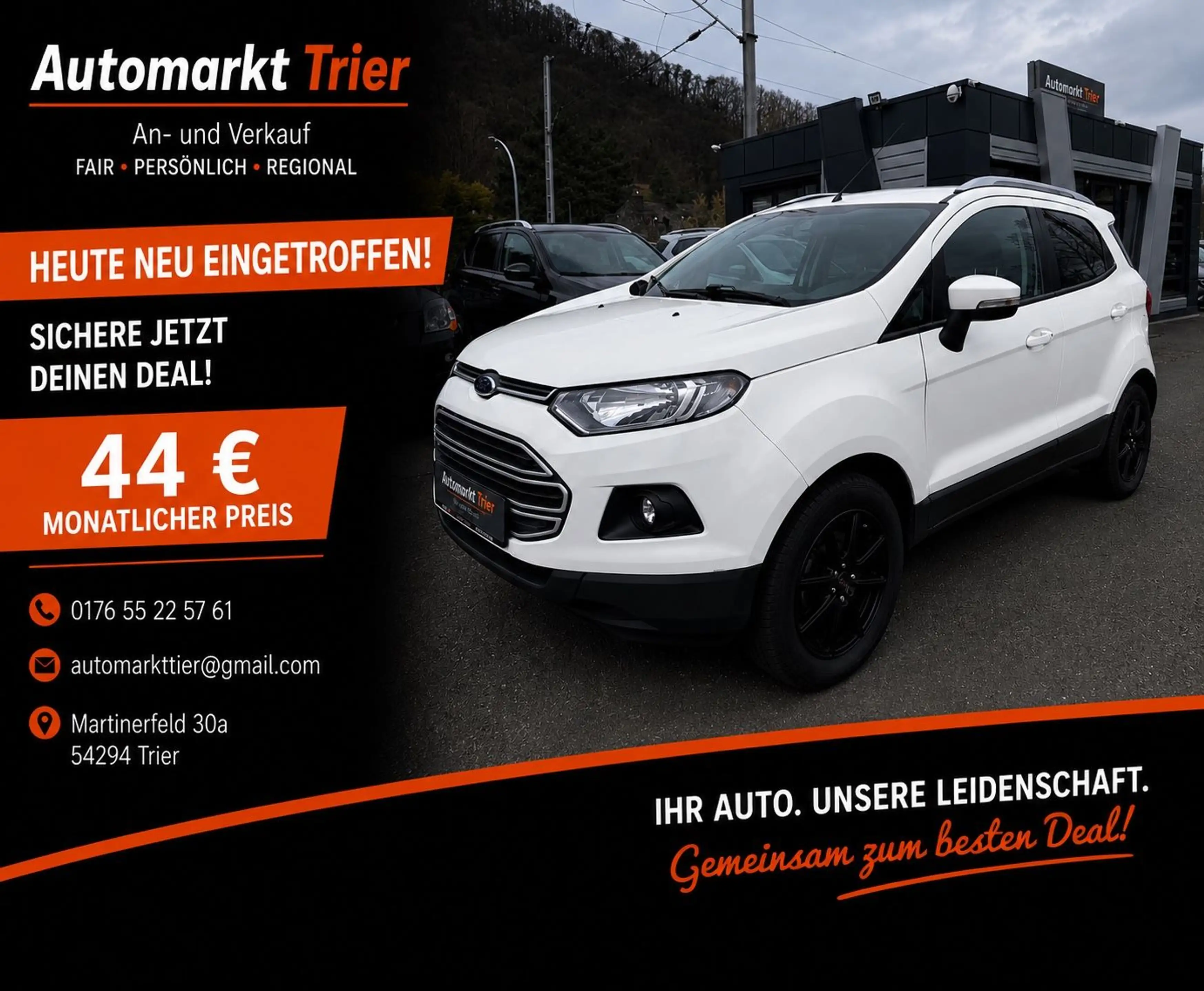 Ford EcoSport Titanium! Kamera! Automatik!