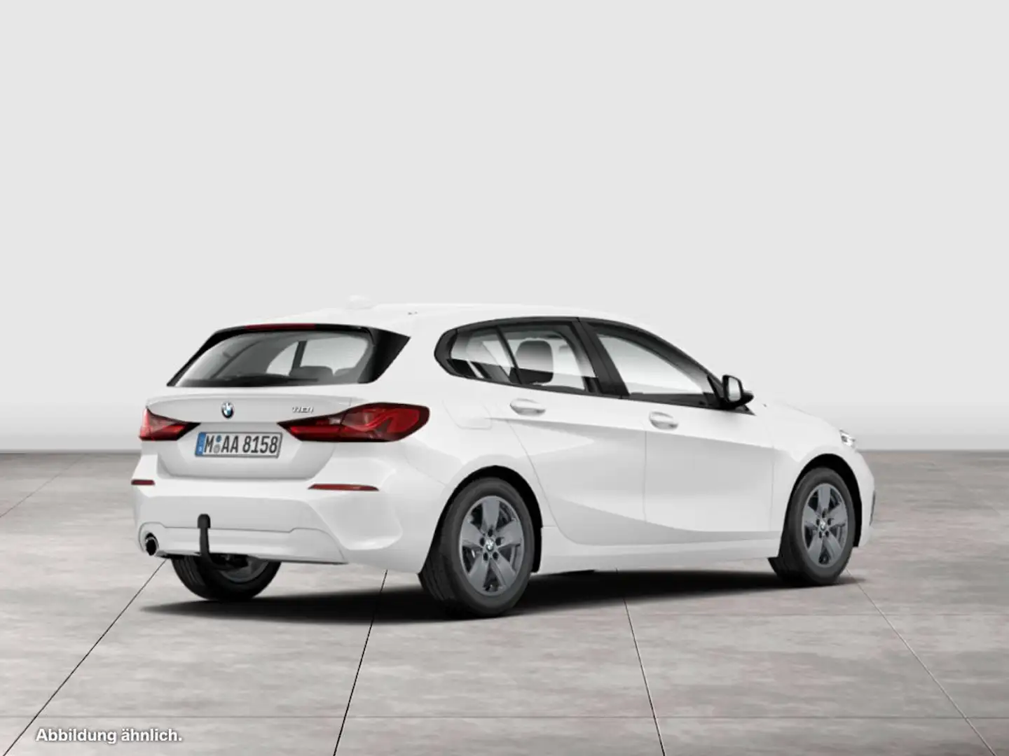 BMW 118 i ADVANTAGE+AHK+SHZ+LED+AUT Weiß - 2