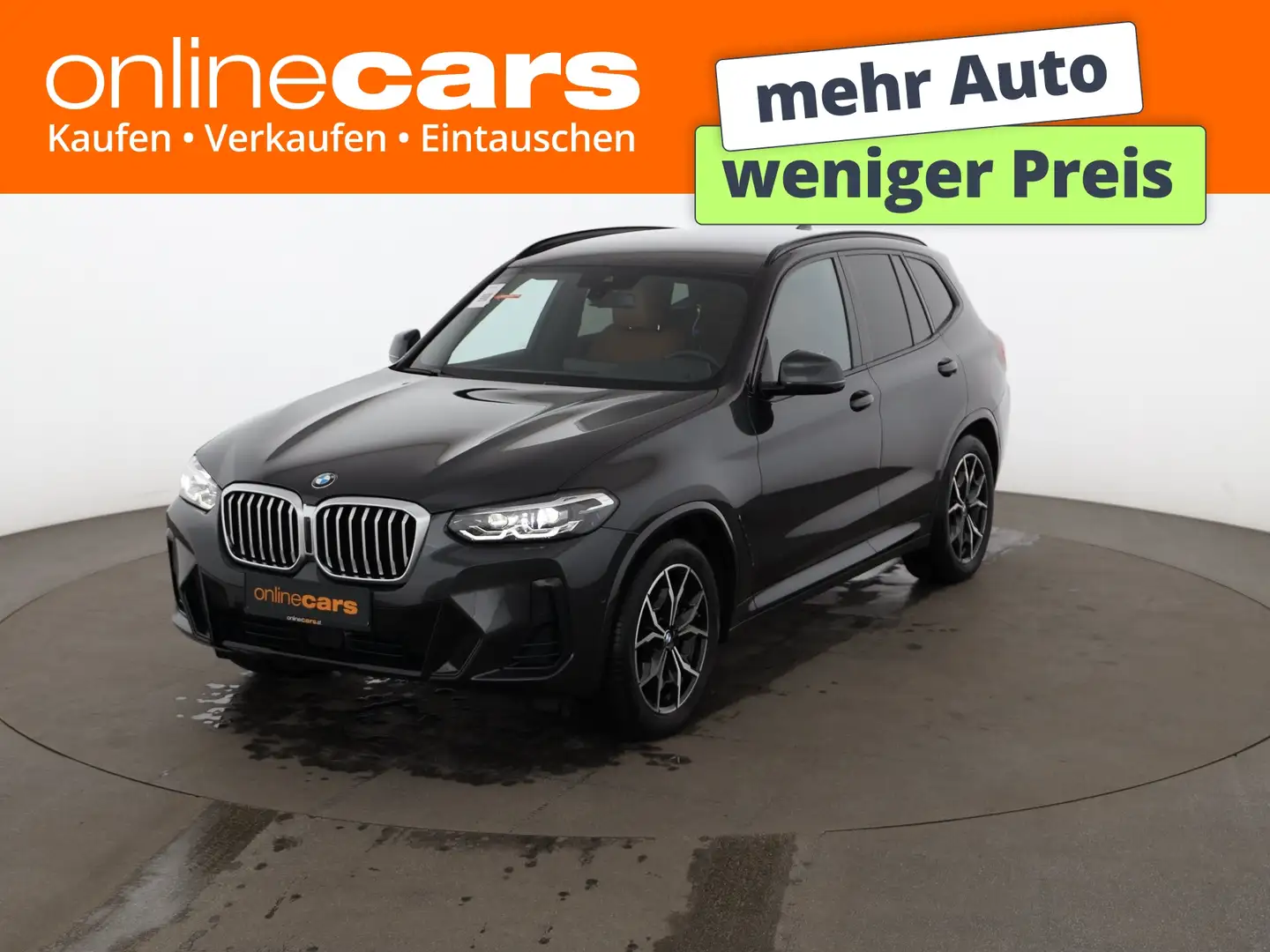 BMW X3 xDrive20d M-Sport Aut LED RADAR LEDER NAVI Grau - 1
