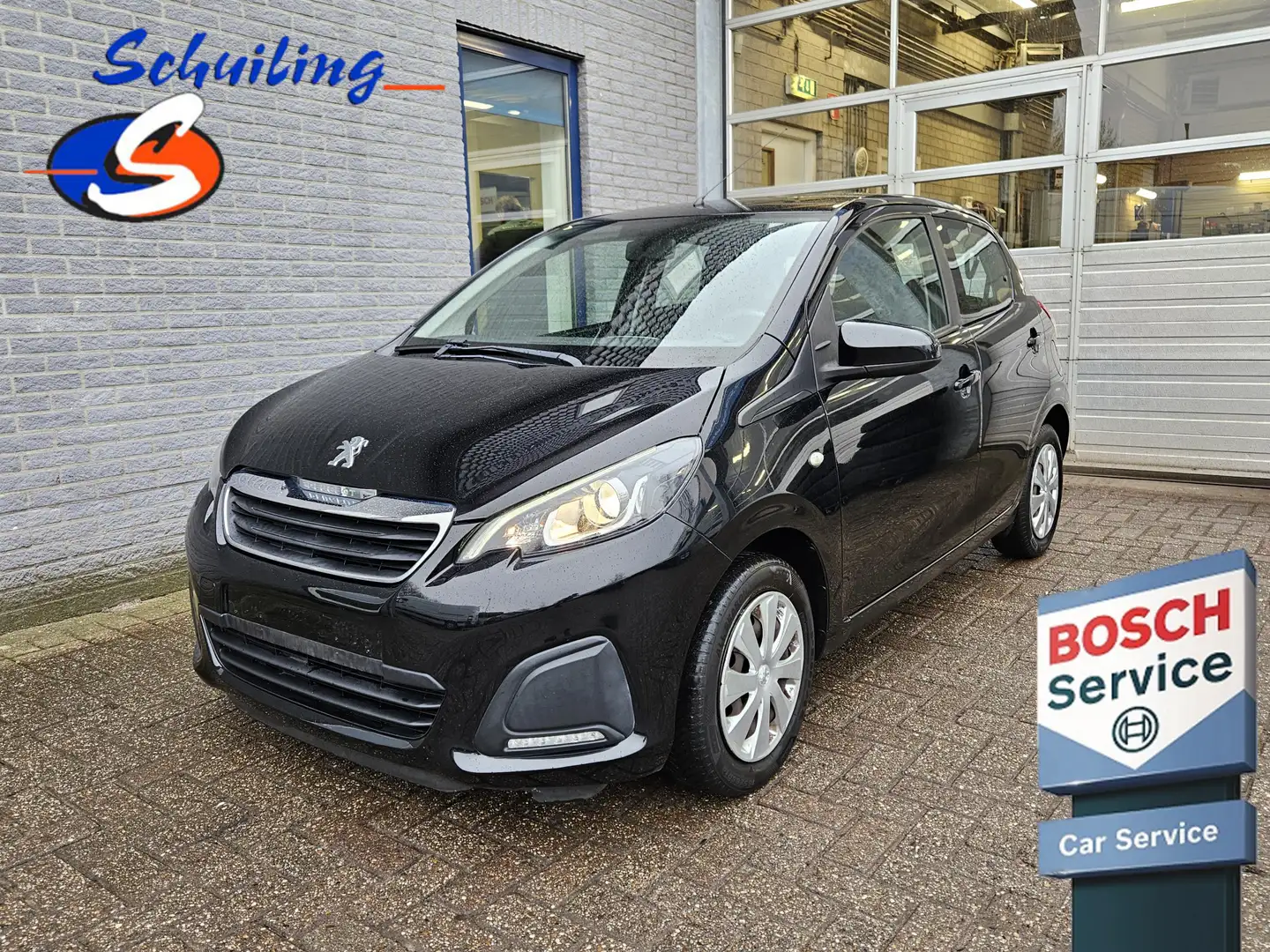 Peugeot 108 1.0 e-VTi Active Inclusief Afleveringskosten Zwart - 1