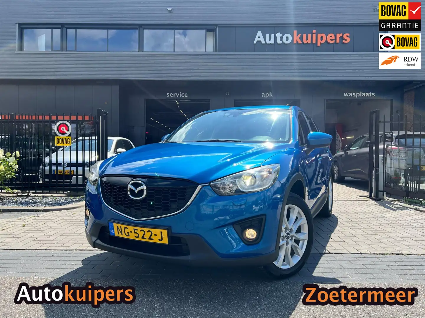 Mazda CX-5 2.0 GT-M 4WD Blauw - 1