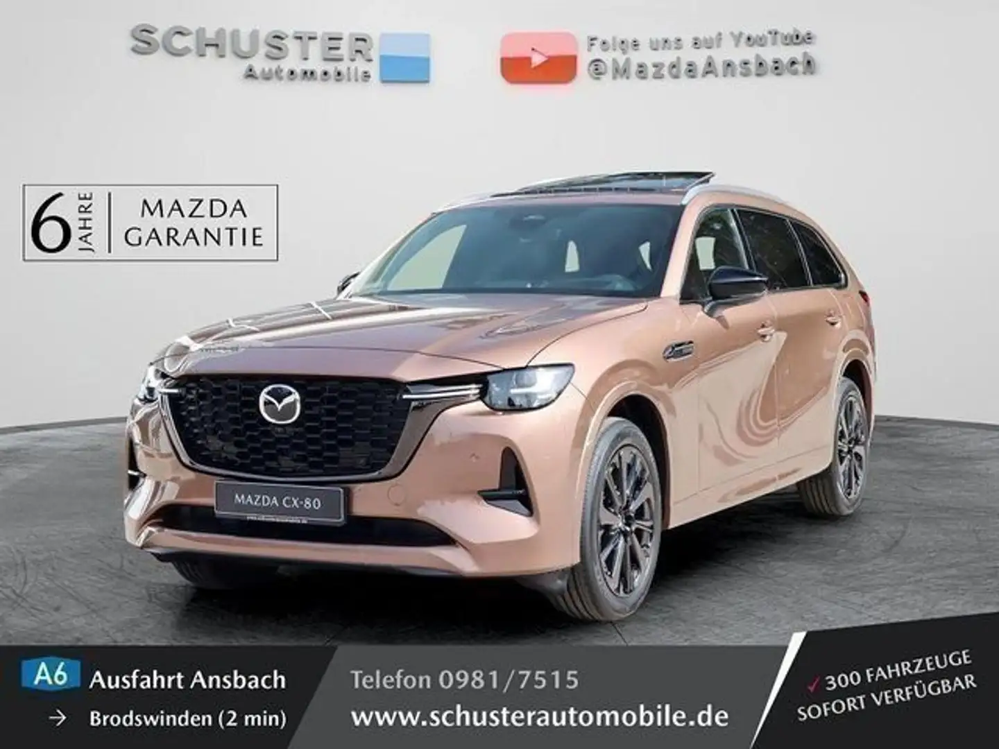 Mazda CX-80 Homura Plus 3,3l Vollausstattung / Panoram - 1
