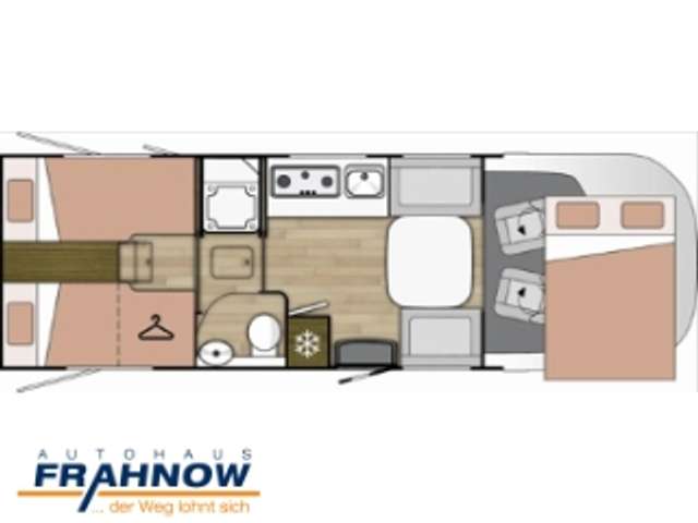 Benimar Amphitryon 967 AHK*Solar*Markise*Längsschläfer