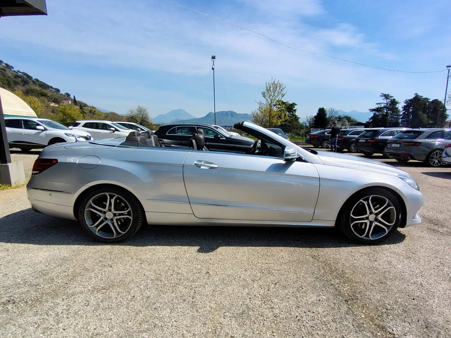 Mercedes-Benz E 220 Cabrio cdi Premium Argento - 2