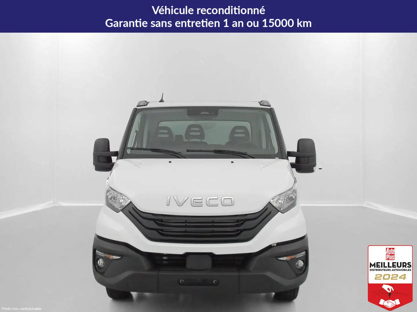 Iveco Daily 35C16H 3.0 160ch 3750 QUAD-TOR Benne + Coffre Blanc - 2