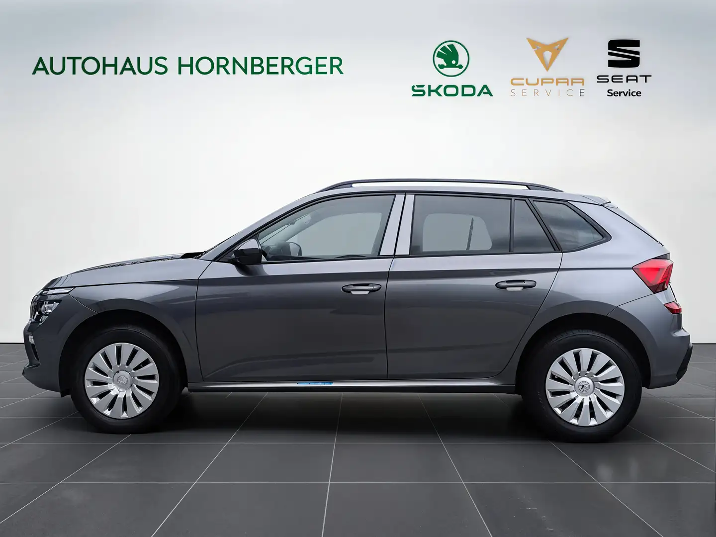 Skoda Kamiq Selection Facelift DSG AHK PDC Tempomat Matrix Grau - 2