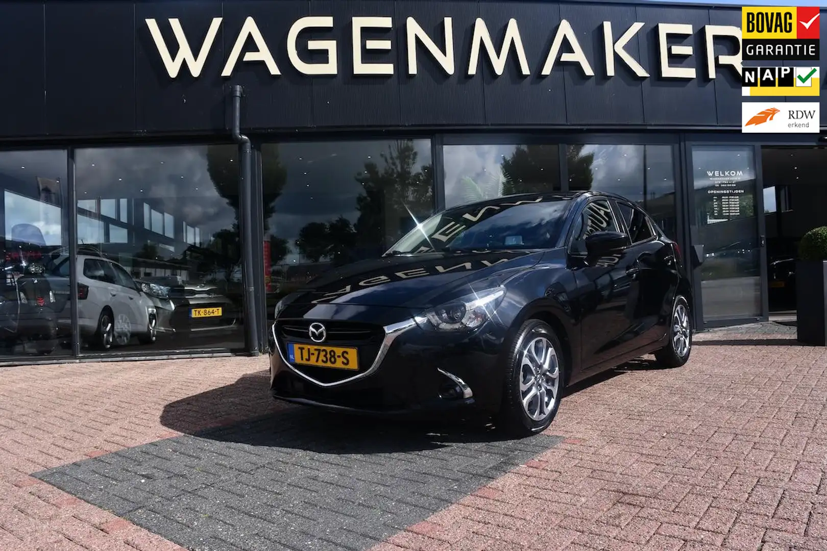 Mazda 2 1.5 Skyactiv-G GT-Luxury AUT|NAVI|Cruise|CAM|Leder Noir - 1