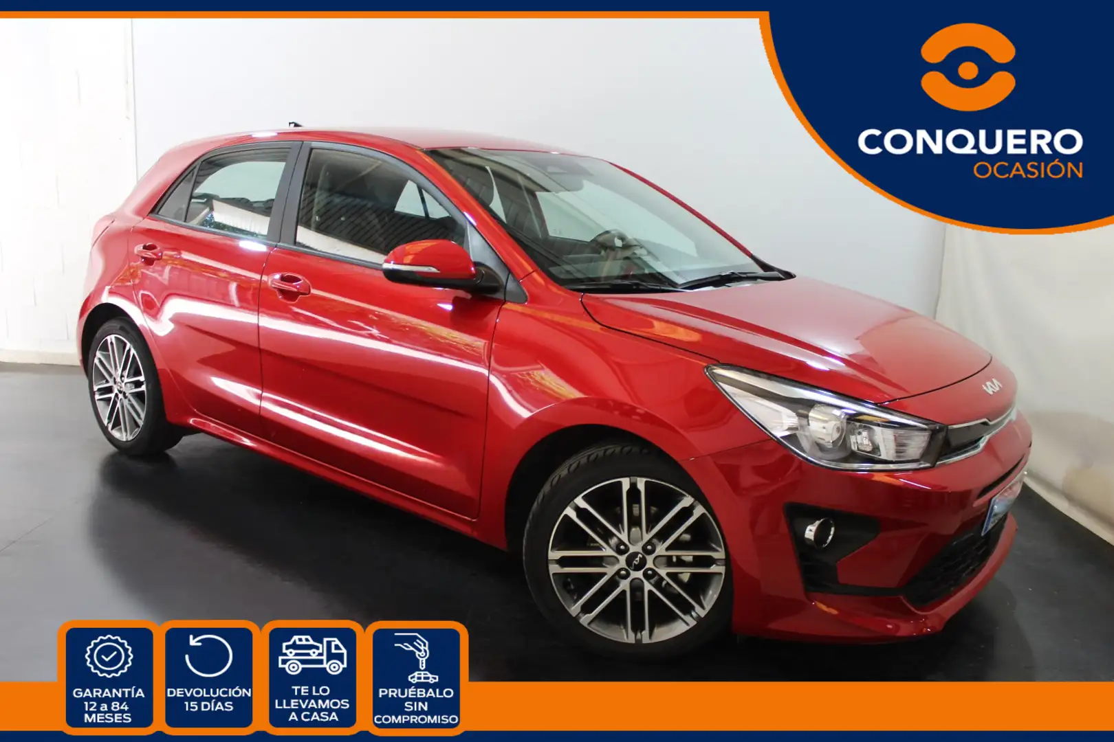 Kia Rio 1.2 DPi Drive 84 Pack Sport Rojo - 1