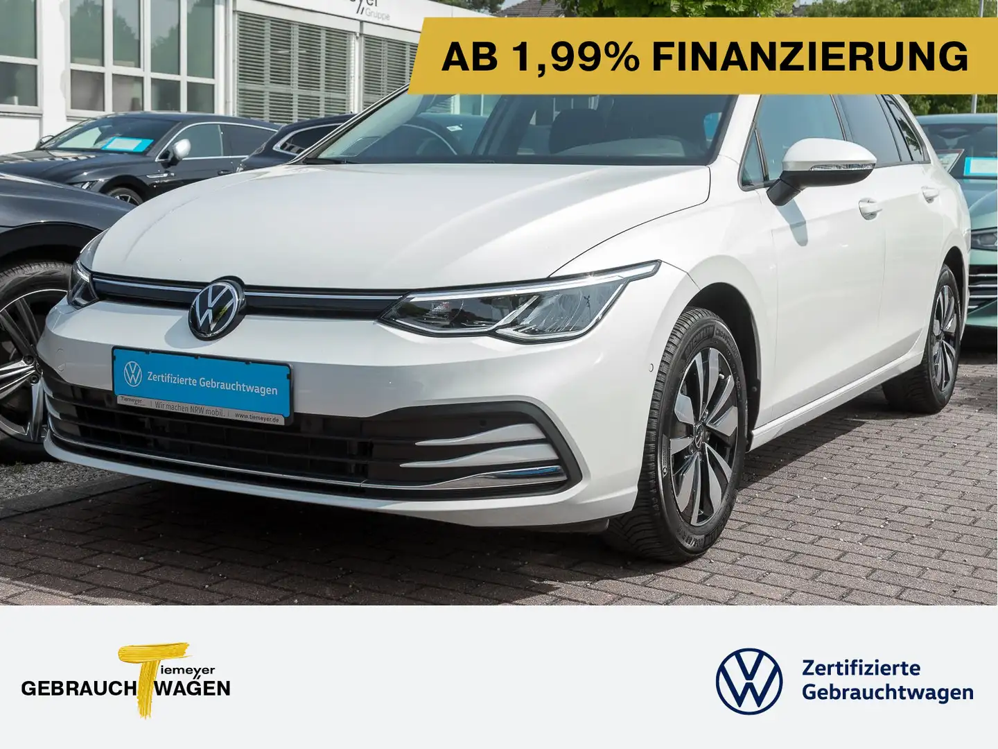 Volkswagen Golf Variant 2.0 TDI MOVE LED NAVI HAMAN+KARDON Weiß - 1