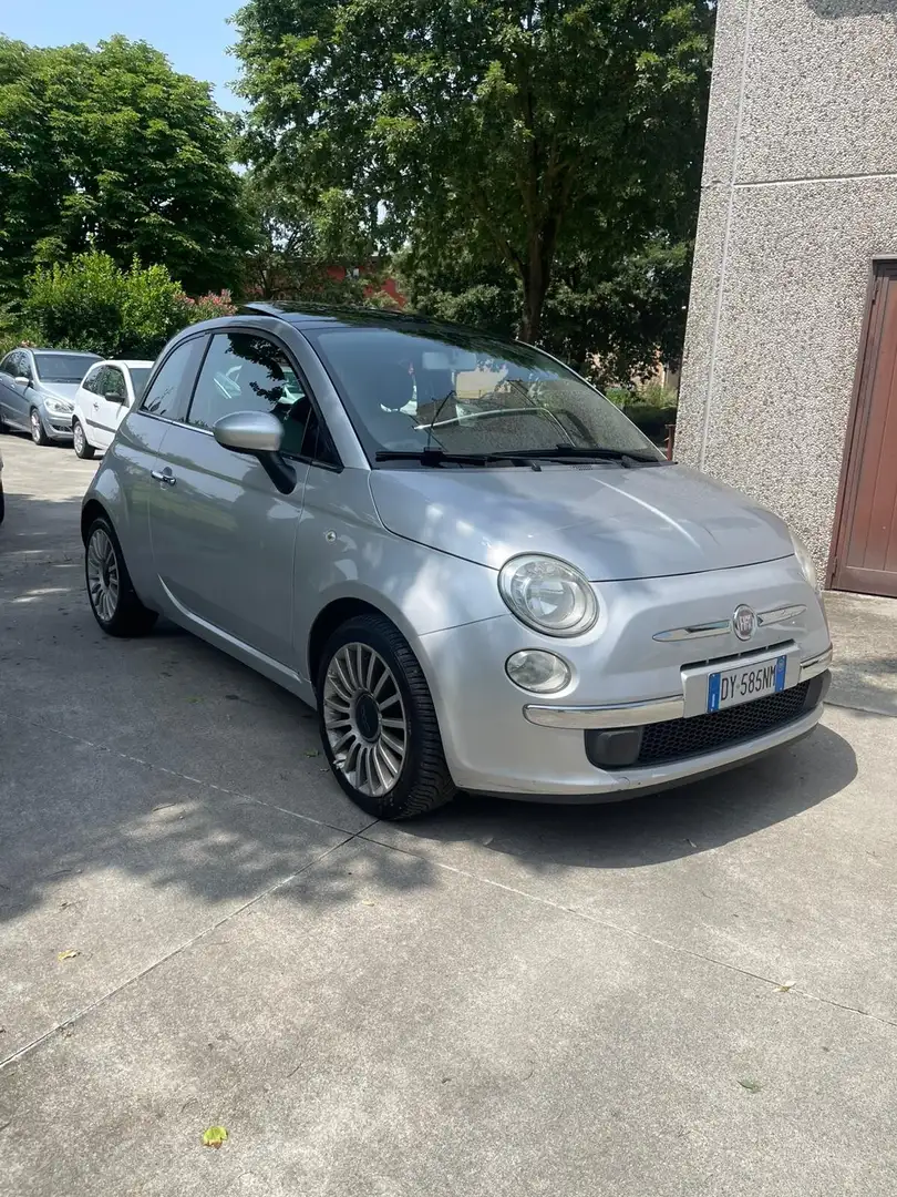 Fiat 500 1.2 Lounge Automatico dual logic Argento - 2