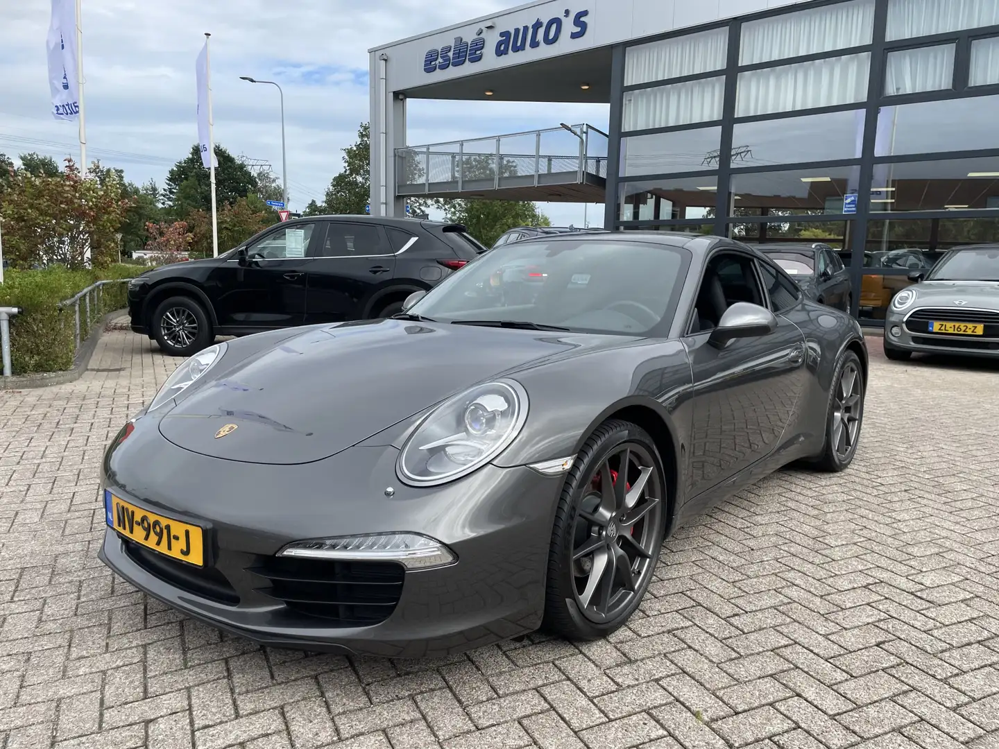 Porsche 991 3.4 Carrera 2 PDK Schuifdak Navigatie Alcantara He Grijs - 1