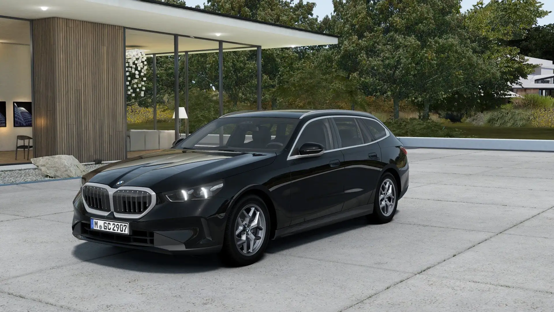 BMW 520 d  Touring  *NEUES MODELL*/  Adapt. LED / Driving Černá - 1