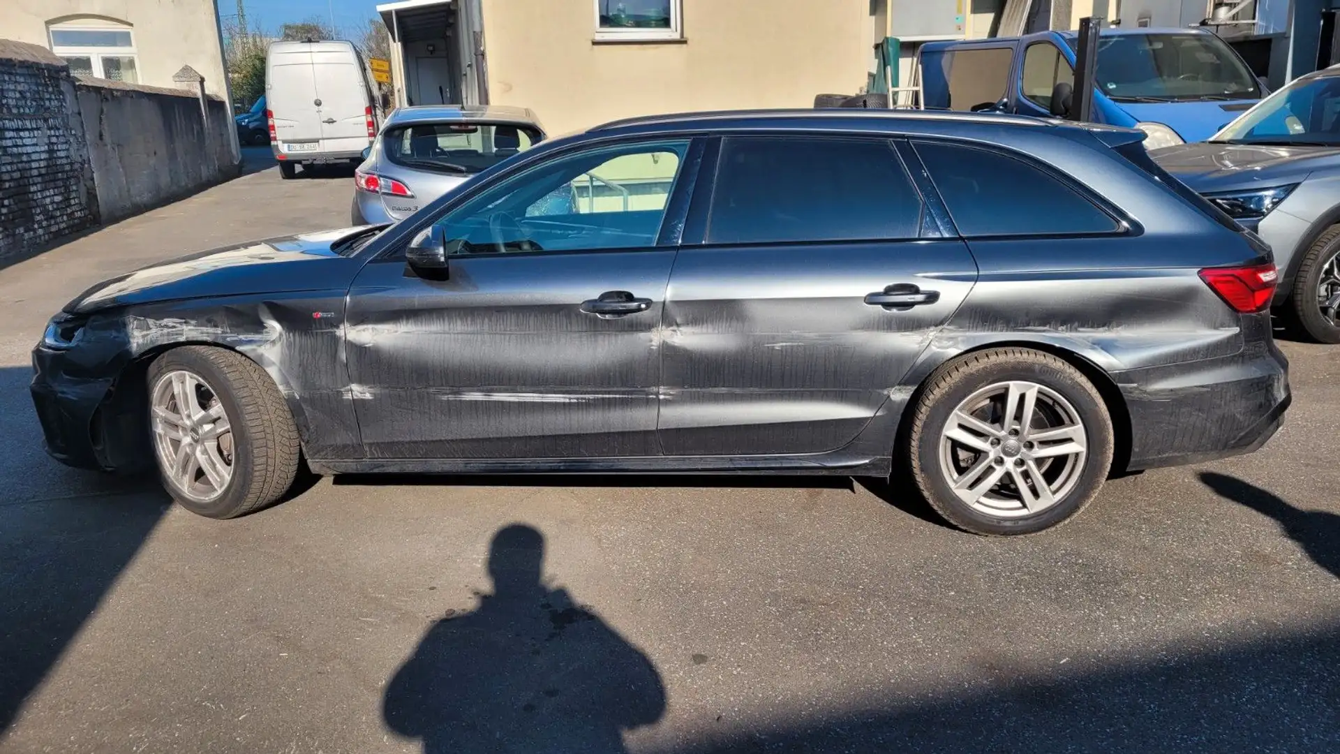 Audi A4 40 TDI S-tronic S-line HeadUp Panorama Kamera Gris - 2