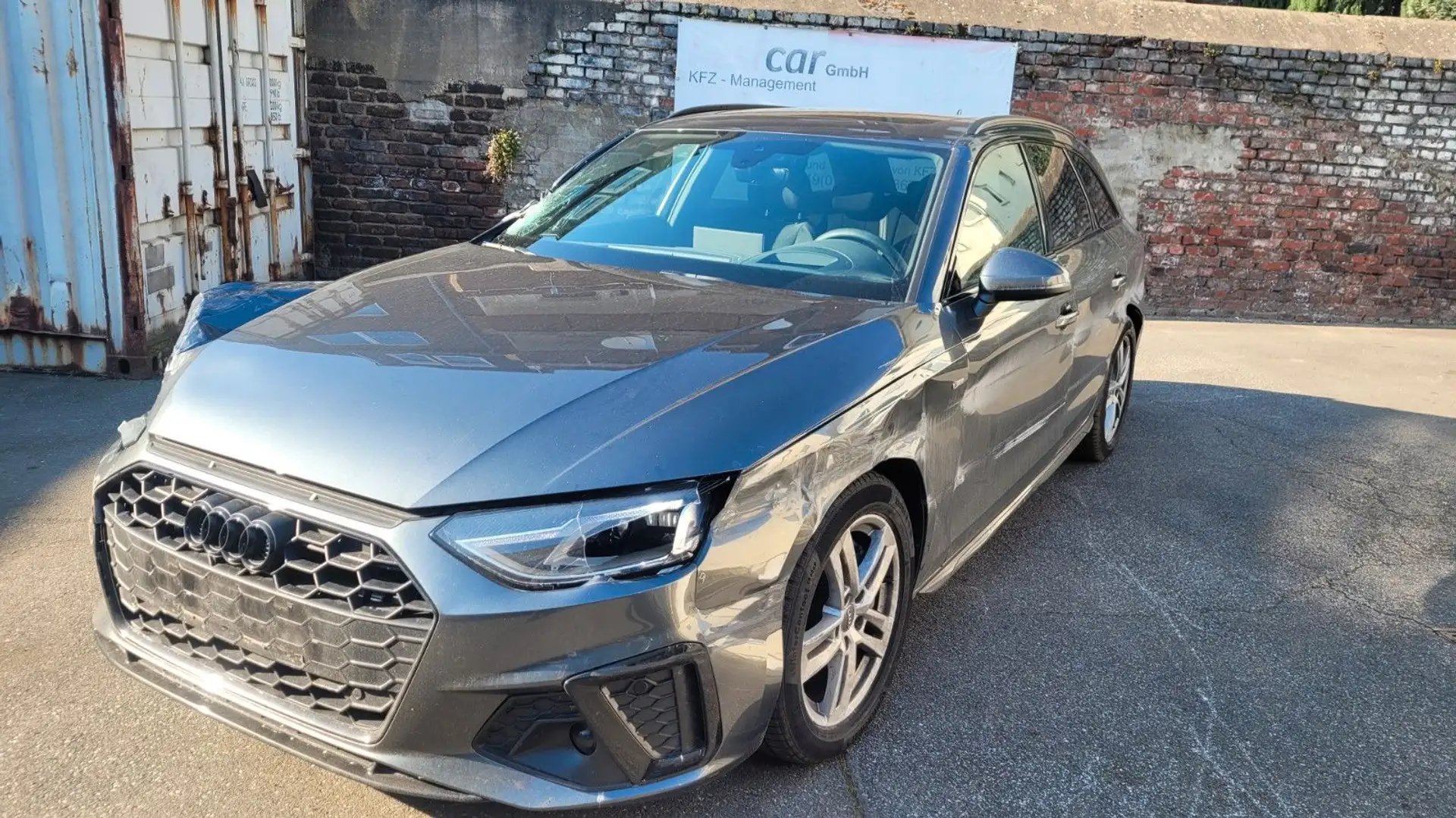 Audi A4 40 TDI S-tronic S-line HeadUp Panorama Kamera Gris - 1