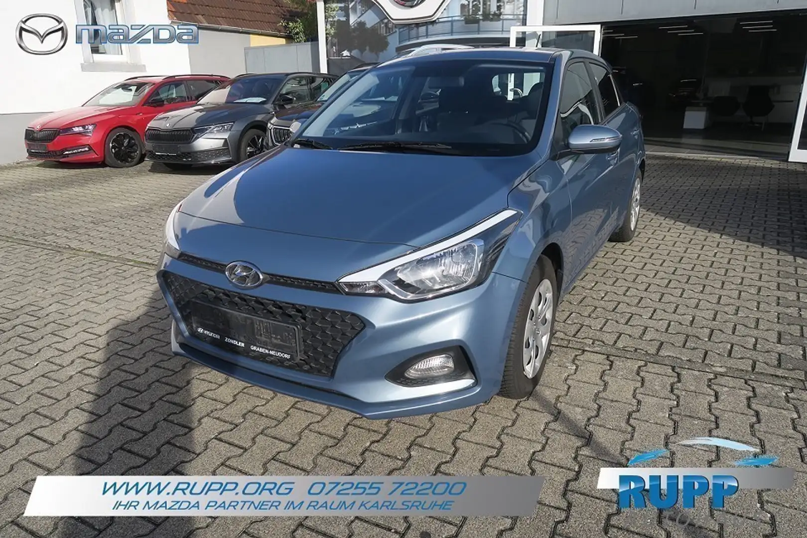 Hyundai i20 1.2 5-Gang Select Blau - 1